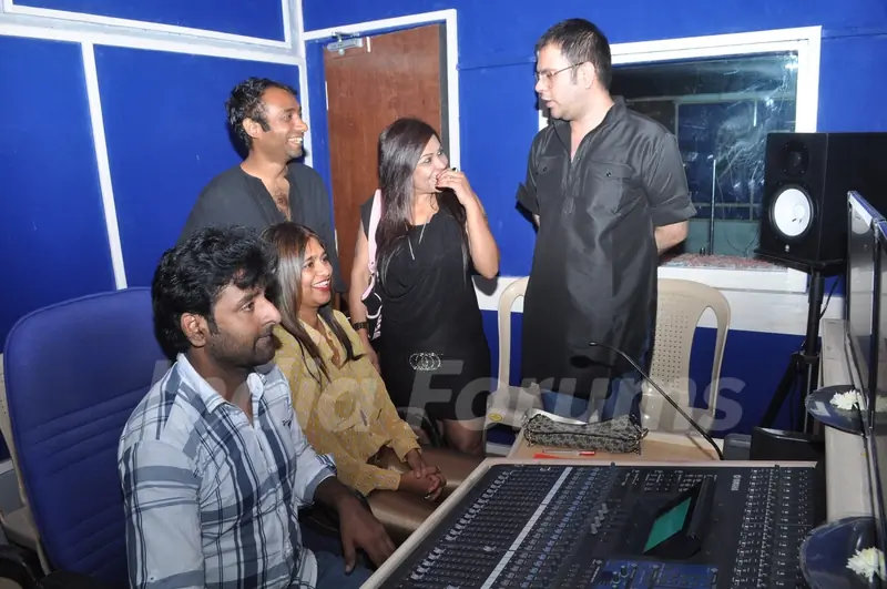 7SINS first time Theme Song recording sung by Carlyta Mohini
