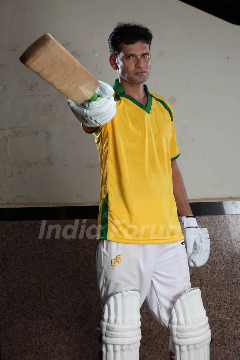 Sameer Dharmadhikari at match