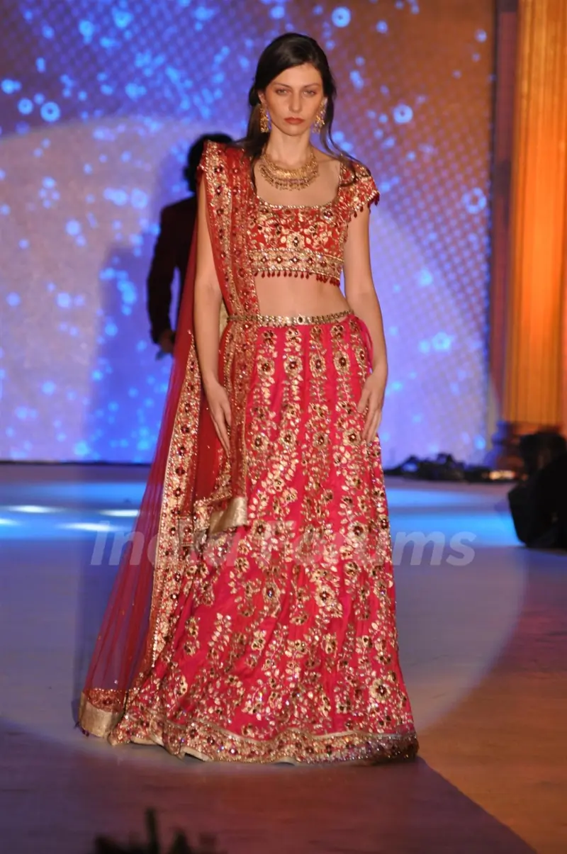 Gitanjali fashion show at Mahalaxmi Race Course in Mumbai