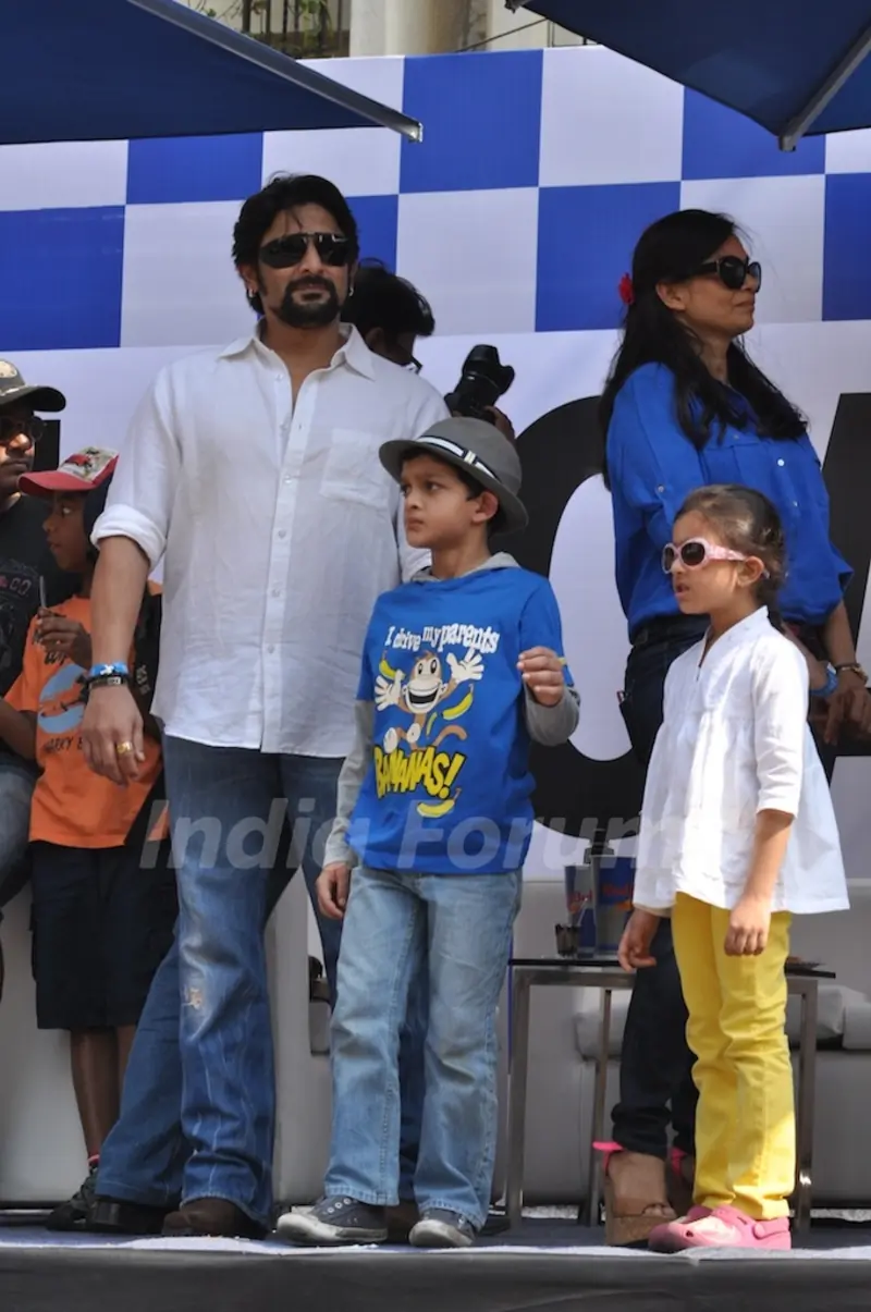Arshad Warsi at India’s first RedBull Soapbox Race 2012 in Mumbai