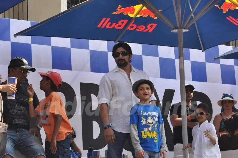 Arshad Warsi at India’s first RedBull Soapbox Race 2012 in Mumbai
