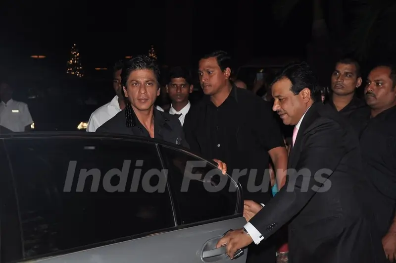 Shahrukh Khan at Abhinav & Ashima Shukla wedding reception