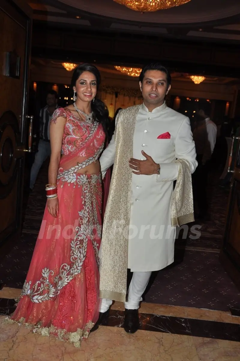 Shahrukh, Salman at Abhinav & Ashima Shukla wedding reception