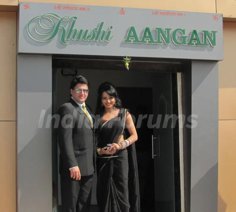 Ayub Khan and Parul Chauhan inaugurated Khushi Aagan