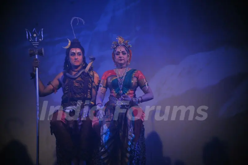 Hema Malini performs during a tribute to her mother Jaya Chakravarthy
