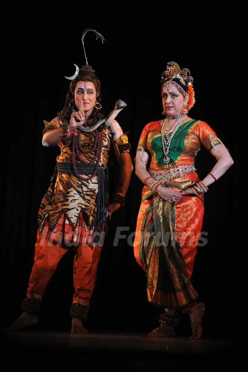 Hema Malini performs during a tribute to her mother Jaya Chakravarthy
