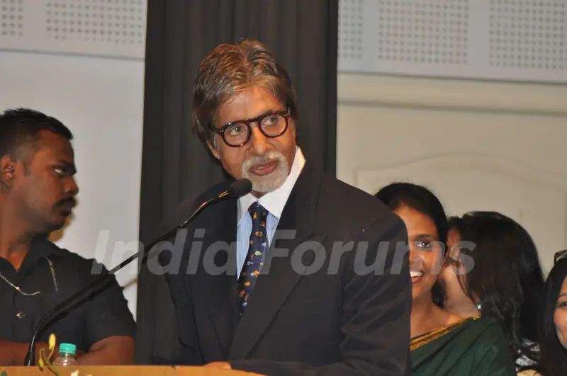 Amitabh Bachchan attended the Valedictory Function