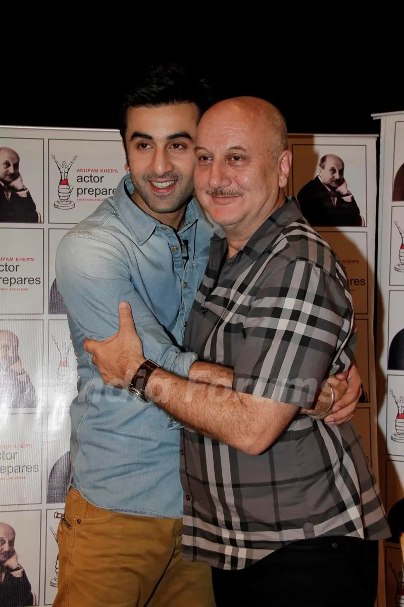 Anupam Kher in conversation with Ranbir Kapoor