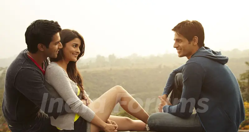 Alia, Varun and Siddharth