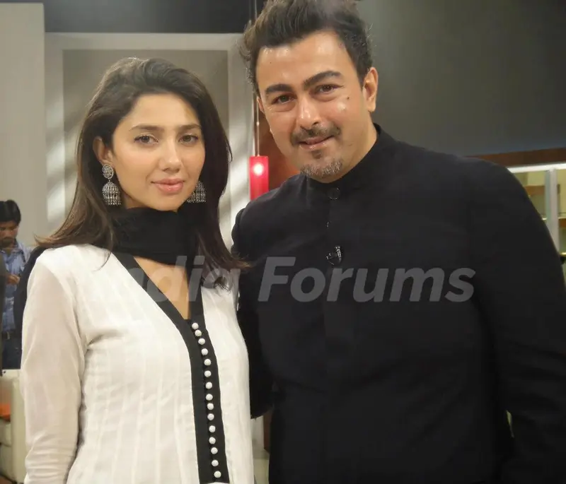 Mahira Khan and Shaan