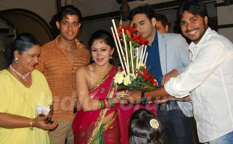Ankita Sharma birthday on the set