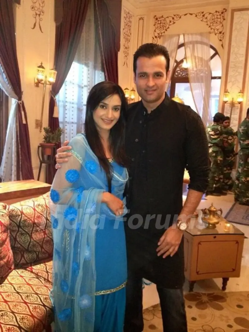 Rai Pandey and Rohit Roy