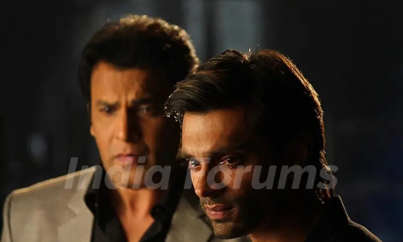 Asad and Rashid crying