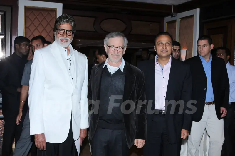 Steven Spielberg in a conversation with Amitabh Bachchan