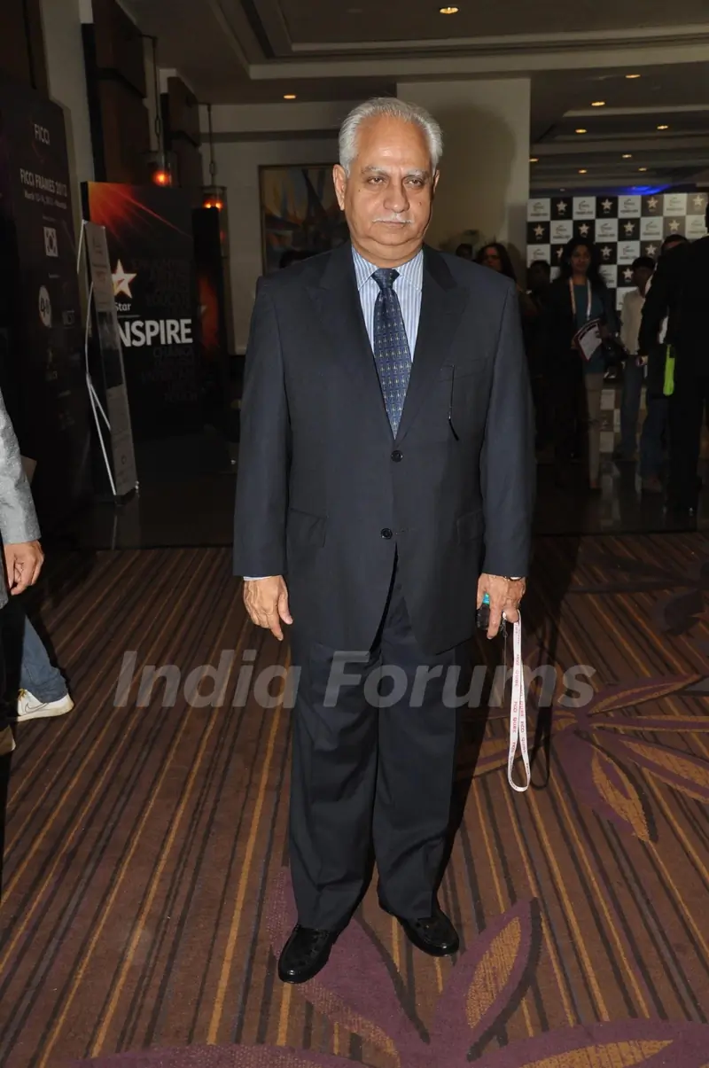Ramesh Sippy at the inauguration of FICCI Frames 2013