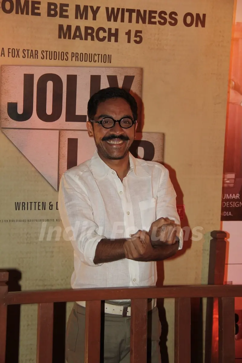 Vrajesh Hirjee at Premiere of movie Jolly LLB