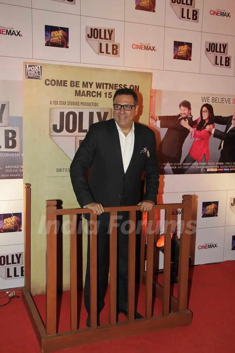 Boman Irani at Premiere of movie Jolly LLB