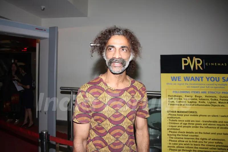 Makrand Deshpande at Film Chashme Buddoor premiere