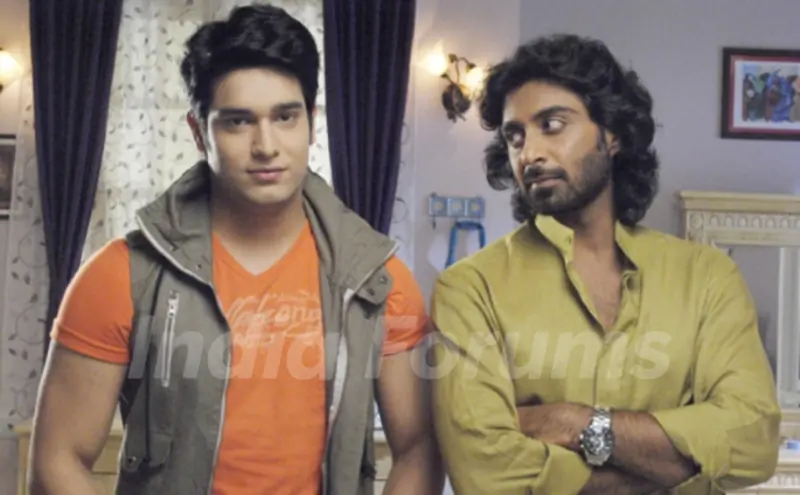 Abhishek Malik as Rahul and Rohit Khurana as Madhav in Khoobsurat