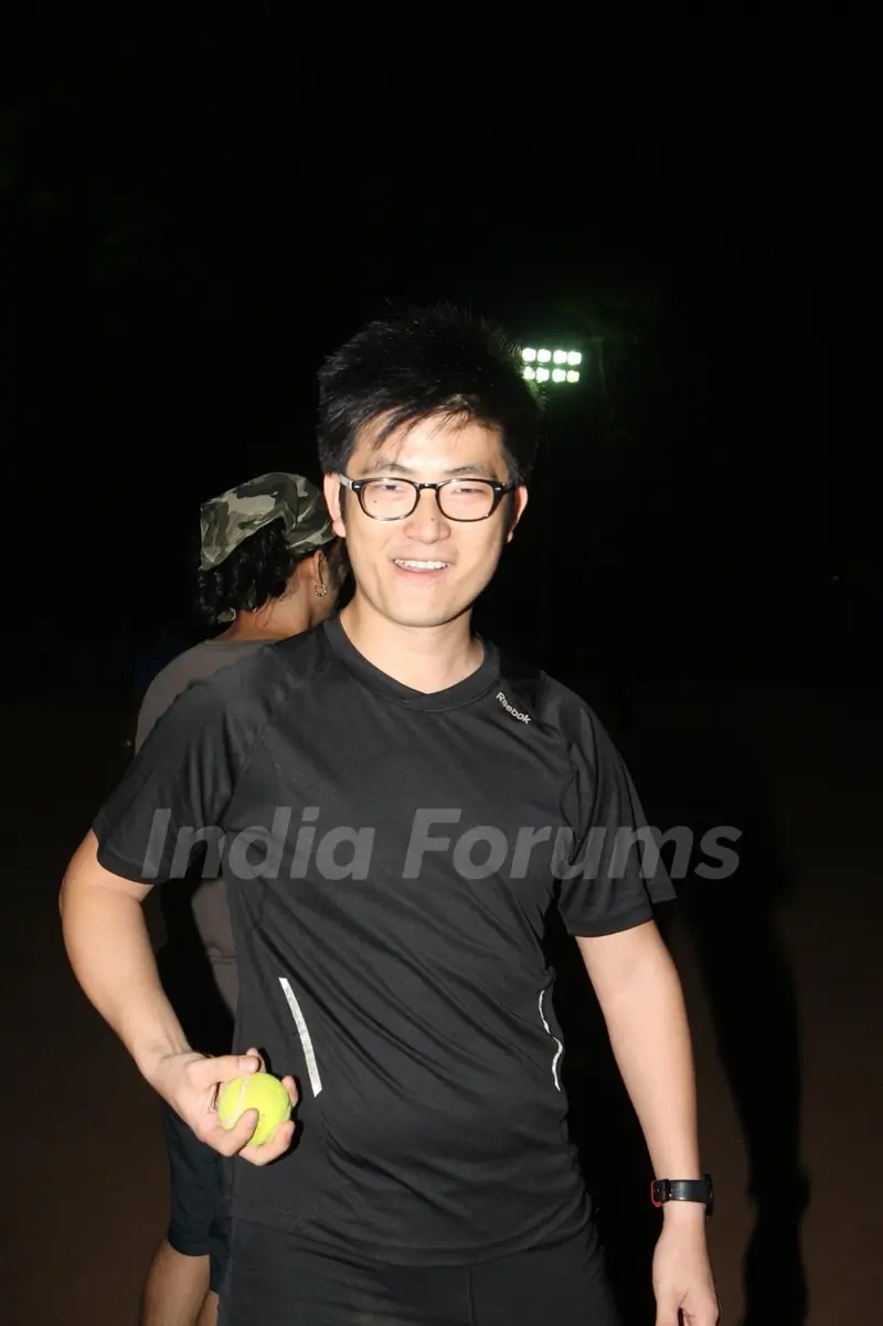 Meiyang Chang at Singers Cricket Match