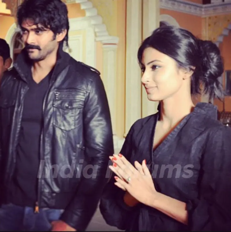 Aditya Redij and Mouni Roy