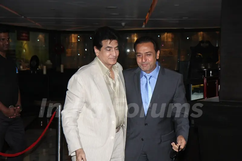 Jeetendra and Gulshan Grover at Sahara Pariwar Bash For Padma Shri Sridevi