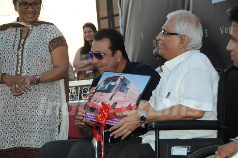 Sanjay Dutt inagurate Mobile Mammography Unit