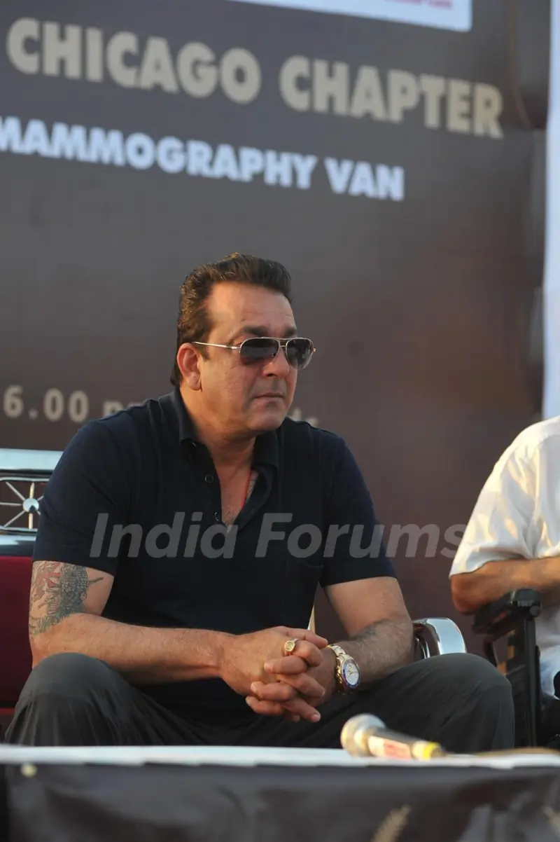 Sanjay Dutt inagurate Mobile Mammography Unit