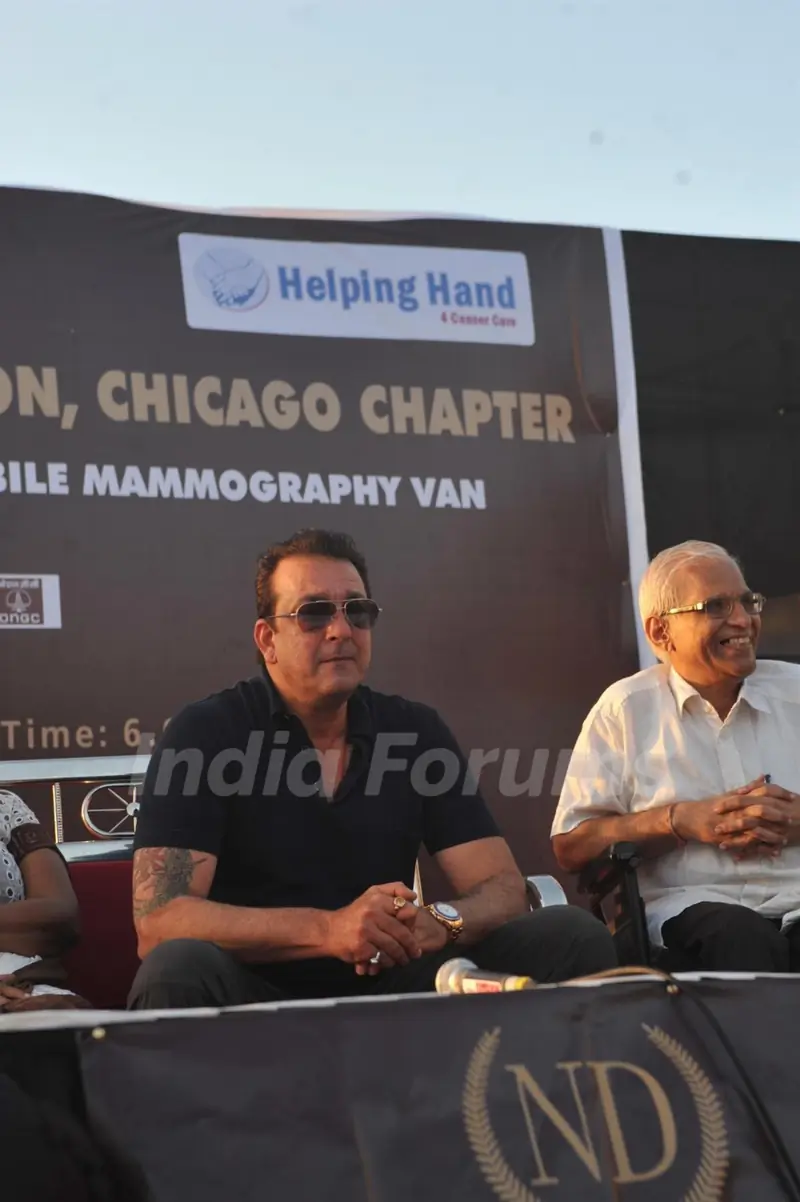Sanjay Dutt inagurate Mobile Mammography Unit