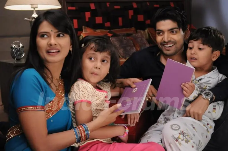 Yash and Aarti with kids