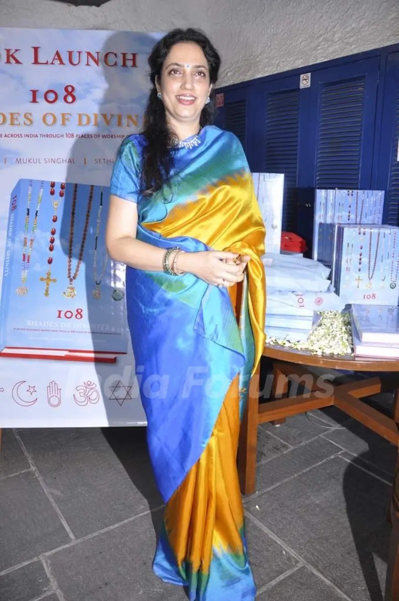 Lara Dutta at '108 Shades Of Divinity' book launch