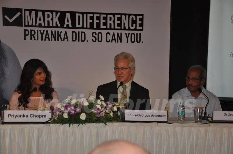 Priyanka Chopra at the launch of My World Initiative by UNICEF at SP Jain Auditorium in Andheri, Mumbai