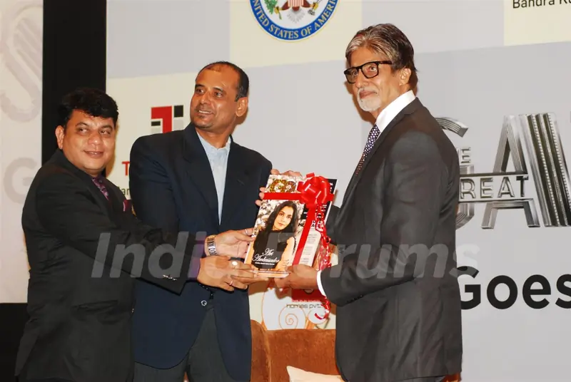 Amitabh Bachchan at the press conference of 'The Great Gatsby' in Gujarat