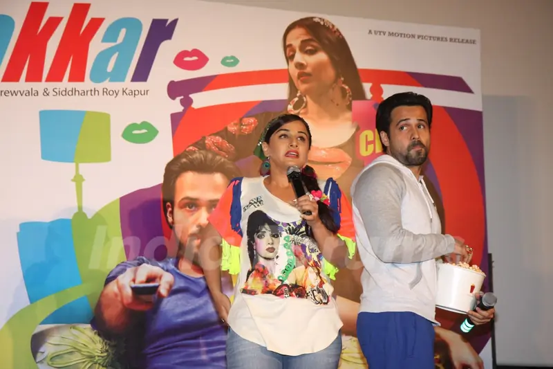Vidya Balan and, Emraan Hashmi launch Ghanchakkar 'Lazy Lad' Song