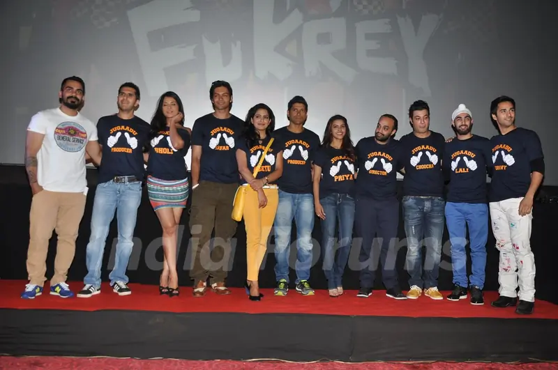 Farhan Akhtar Promotes Fukrey