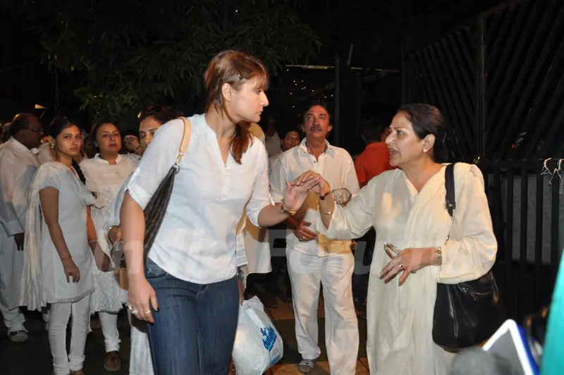 Urvashi Dholakia and Anju Mahendroo attend actress Jiah Khan condolence meet in Mumbai