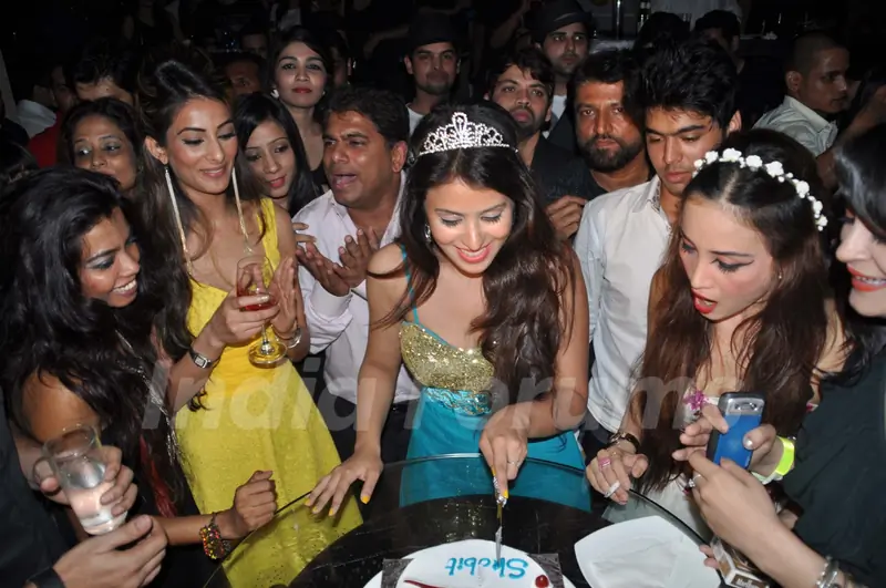 Birthday bash of Shobhit Rana