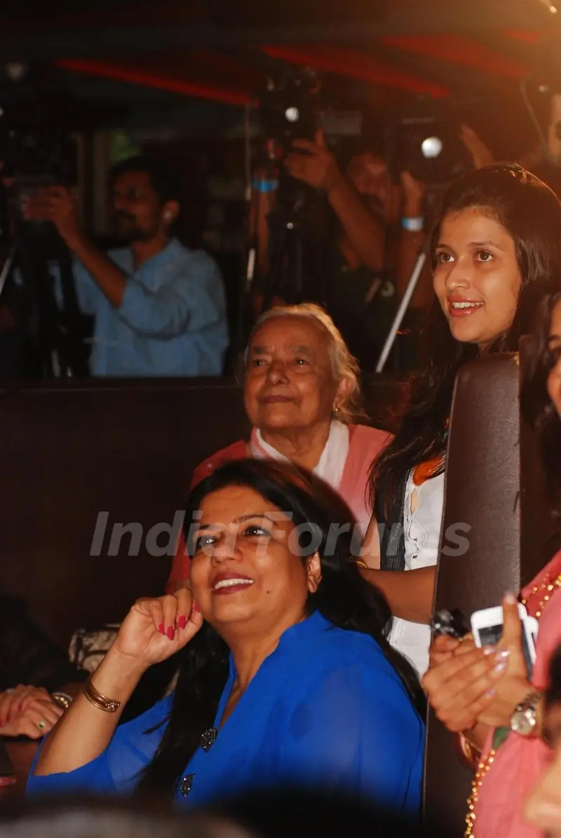 Priyanka Chopra during the launch video songs of Exotic featuring pitbull