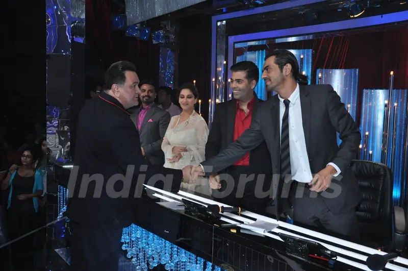Film D-Day Promotion on Jhalak Dhikhala Jaa Set