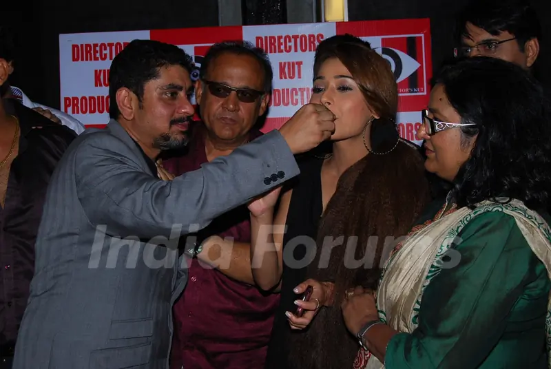 Rajan Shahi, Alok Nath, Sara Khan and Vibha Chibber at Producer Rajan Shahi’s Bash