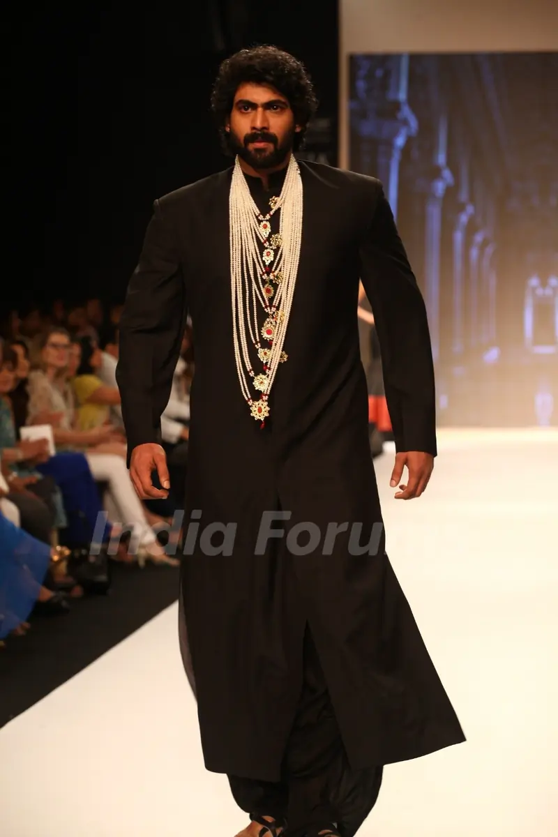 Rana Daggubati at Moni Agarwal show at IIJW 2013