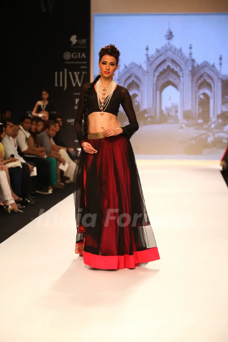 Moni Agarwal show at IIJW 2013