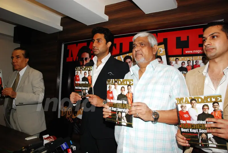 Abhishek Bachchan during the unveiling of magazine Mandate