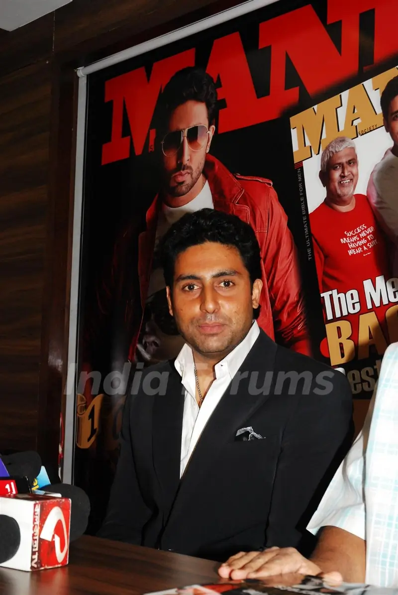 Abhishek Bachchan during the unveiling of magazine Mandate
