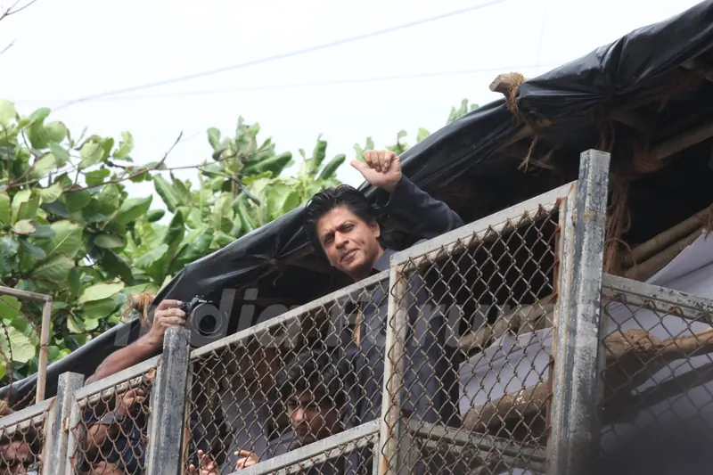 Shahrukh Khan celebrating Eid Al-Fitr