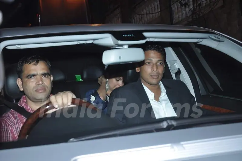 Lara Dutta and Mahesh Bhupati seen at Shahrukh Khan's Grand Eid Party