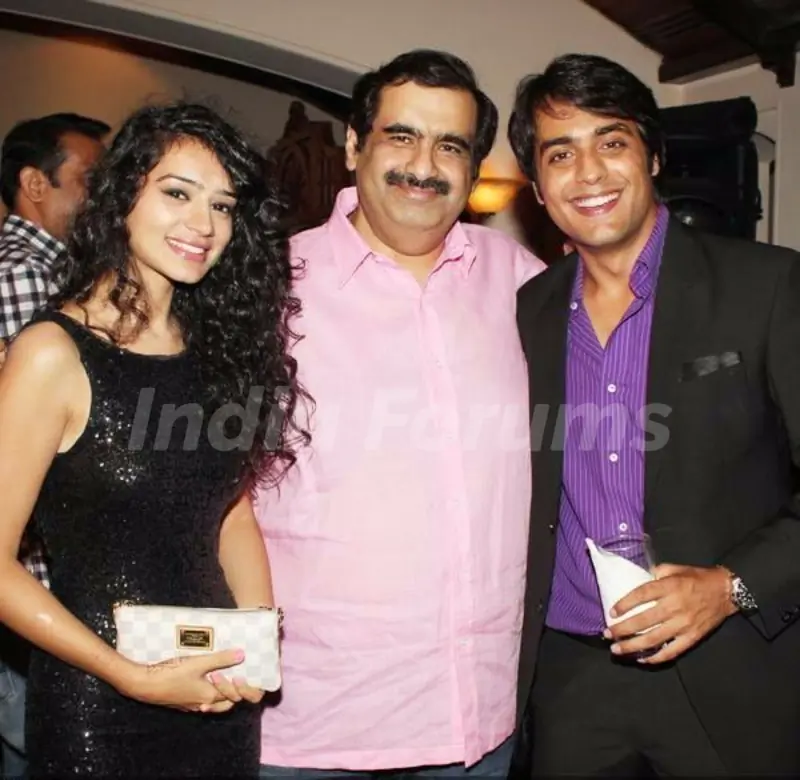 Sukirti Kandpal Manish Goswami and Gaurav S Bajaj at the Launch of Kaisa Ye Ishq Hai Ajab Sa Risk Hai