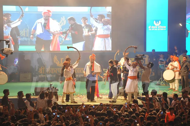 Rohit Shetty introduced in a pompous way at the Dahi Handi celebrations