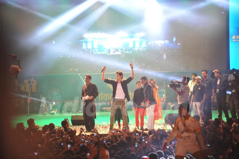 Siddharath Malhotra performs at the Dahi Handi celebrations