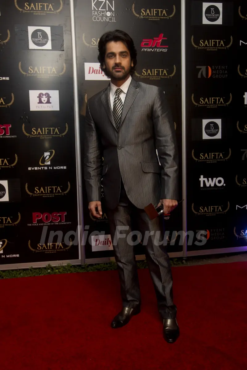 Arjan Bajwa at the red carpet of SAIFTA